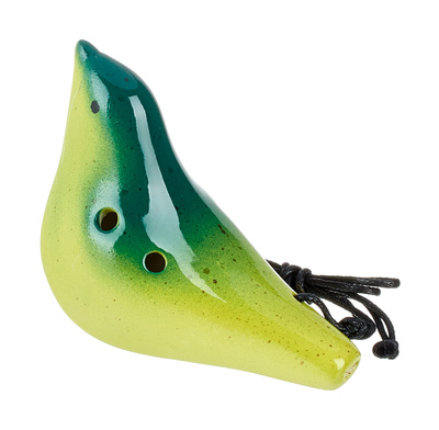 Ocarina 4H Bird Yellow-Green