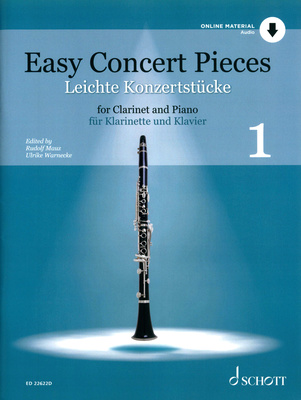 Easy Concert Pieces Clarinet 1