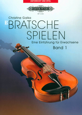 Edition Peters Bratsche spielen 1