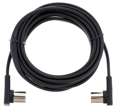 Flat MIDI Cable 300cm Black
