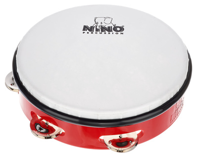 8" ABS Tamburine Red