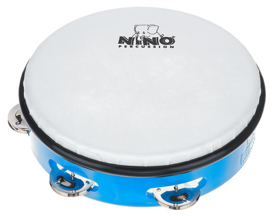 8" ABS Tamburine Blue