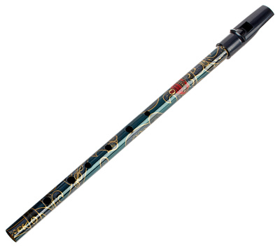 Boho Whistle Paisley Green