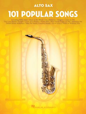 101 Popular Songs Alto Sax