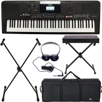 Yamaha PSR-EW410 Deluxe Bundle