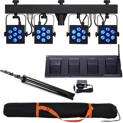 Stairville CLB5 RGBW Compact LED B Bundle