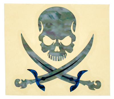 Pirate Skull Sticker