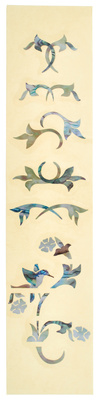 Fret Mark-Winding Vine Bird