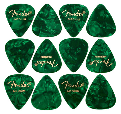 Fender Green Moto Pick Medium