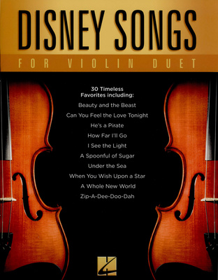 Disney Songs For Violin Duet