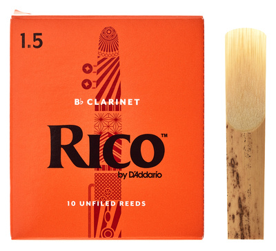 DAddario Woodwinds Rico Bb- Clar 1.5