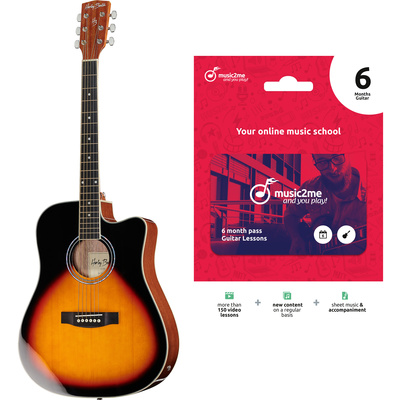 Harley Benton D-120CE VS Bundle