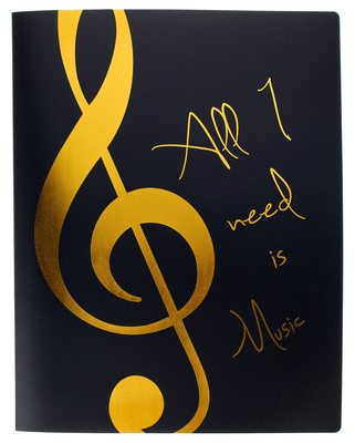 agifty Music Folder Gold Ring
