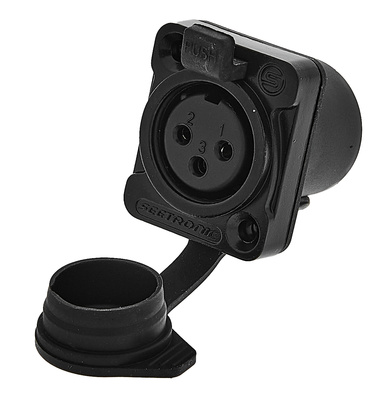 K3F2C-W-B 3pin XLR IP65