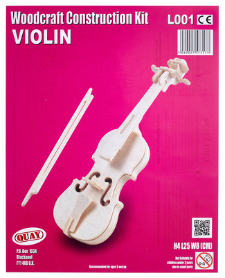 Quay Woodcraft Kit - Violin