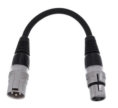 Sommer Cable Stage 22 SGHN BK 0,2m