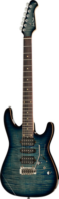 Harley Benton Fusion-II HSH EB FBLB