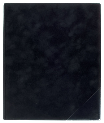 ge-gra-Muster Music Folder Scarlett Black