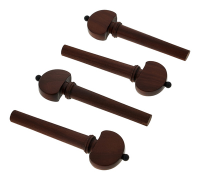 Berdani Violin Pegs Dark Boxwood EN/BK