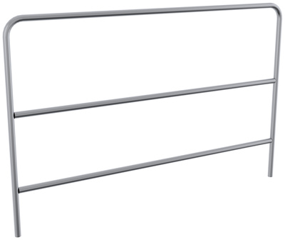 Tour Stage Handrail 2m Mk2