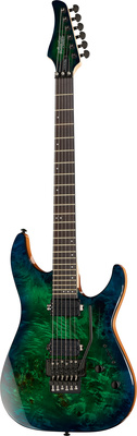 Schecter C-6 Pro FR Aqua Burst
