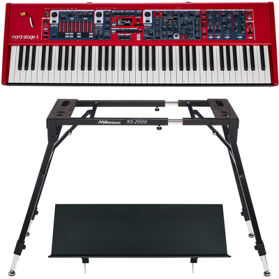 Clavia Nord Stage 3 HP76 Stand Bundle