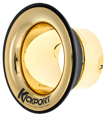Kick Port Bass Drum Insert Booster Gold