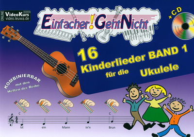 16 Kinderlieder Ukulele 1
