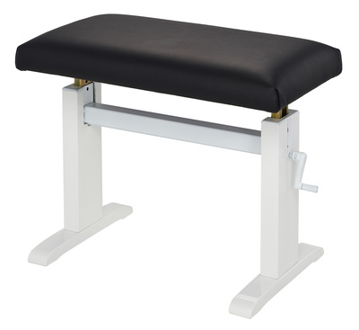 Mod. 60 Piano Bench WH pol.