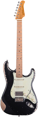 Xotic Guitars XSC-2 MN BLK Heavy Aged