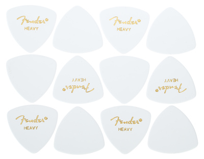 Fender Triangle Picks WH Set Heavy