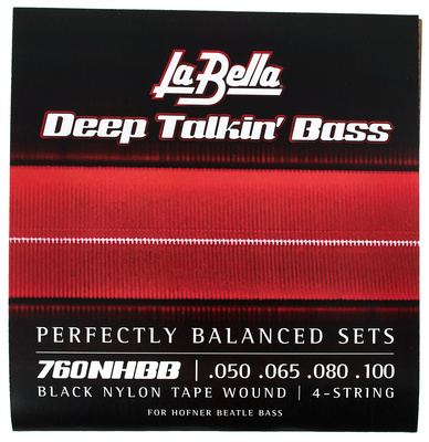 La Bella 760NHBB Beatle Bass Set BN