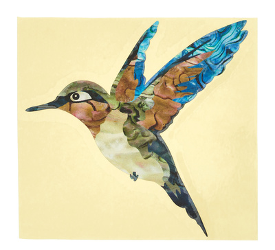 Hummingbird Inlay Sticker