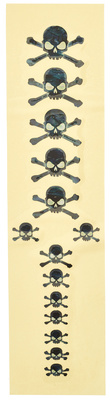 Skull Fret Markers Sticker BP