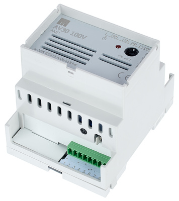 AV30 100V Mi AmplifierDIN-Rail