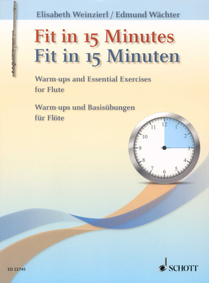 Schott Fit In 15 Minutes Flute