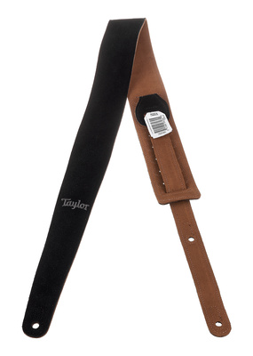 Taylor All-Suede Guitar Strap Black