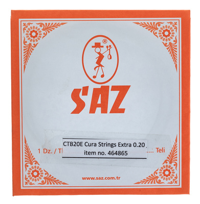 Saz CTB20E Cura Extra Str. Silver