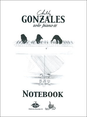 Editions Bourges Chilly Gonzales NoteBook 3