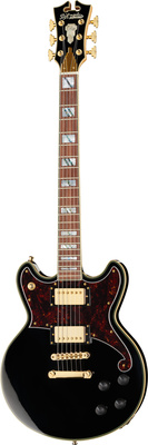 DAngelico Deluxe Brighton Black