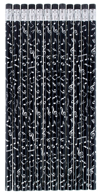 agifty Pencil Black Set Of 10