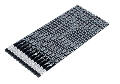 Pencil Black Piano Set Of 12
