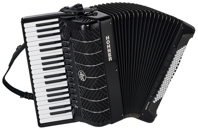 Hohner Mattia IV 96 BK white Buttons