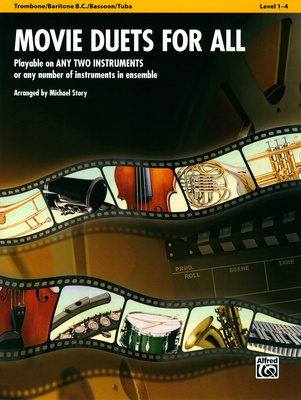 Movie Duets For All Trombone