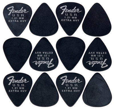 351 Dura-Tone Picks BLK