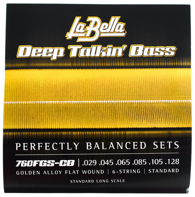 760FGS-CB DT Bass Gold Flats