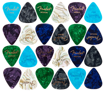 Fender Premium Cell Mix Pick Set 24