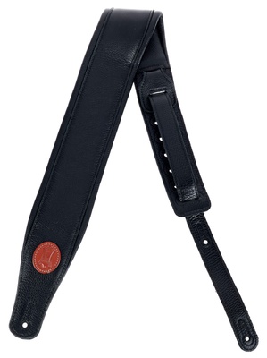 Pad. Garm. Leather Strap 3" BK