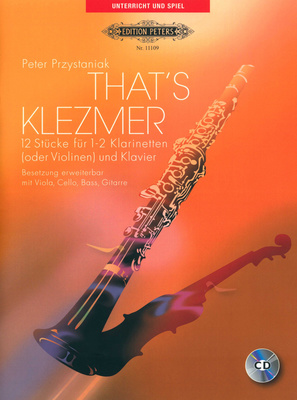 Edition Peters That's Klezmer Clarinet