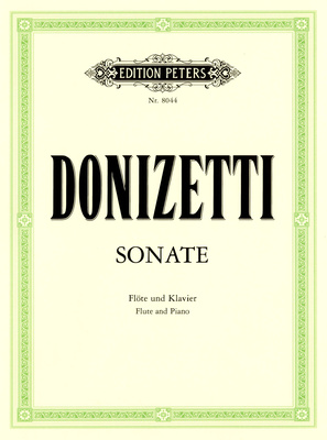 Donizetti Sonate Flute C-Dur